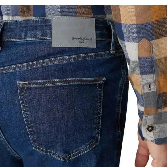 WeatherproofâVintage Men's StretchâRelaxedâFitâRegularâJeans - Picture 10 of 11